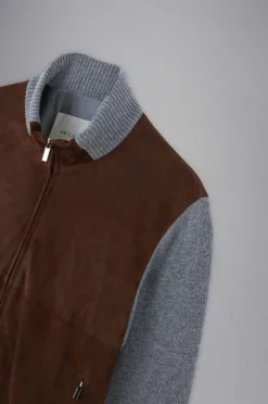 Paul And Shark Paul & Shark Suede Vest Grijs 14311244
