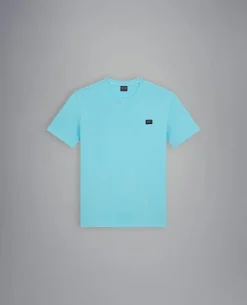 Paul And Shark Paul & Shark T-shirt K/M Aqua New
