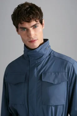 Paul And Shark Paul & Shark Typhoon Field Jacket Blauw 24412603