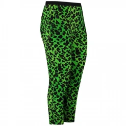 Plus Basics Pantalon Leopard Lime 18 201 063 New