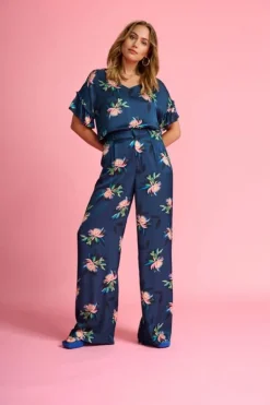 POM Amsterdam Expressive Flower Pantalon Best