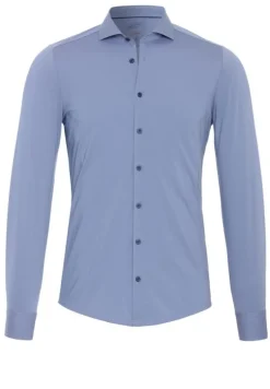 Pure Overhemd 4030-21750 Blauw Hot