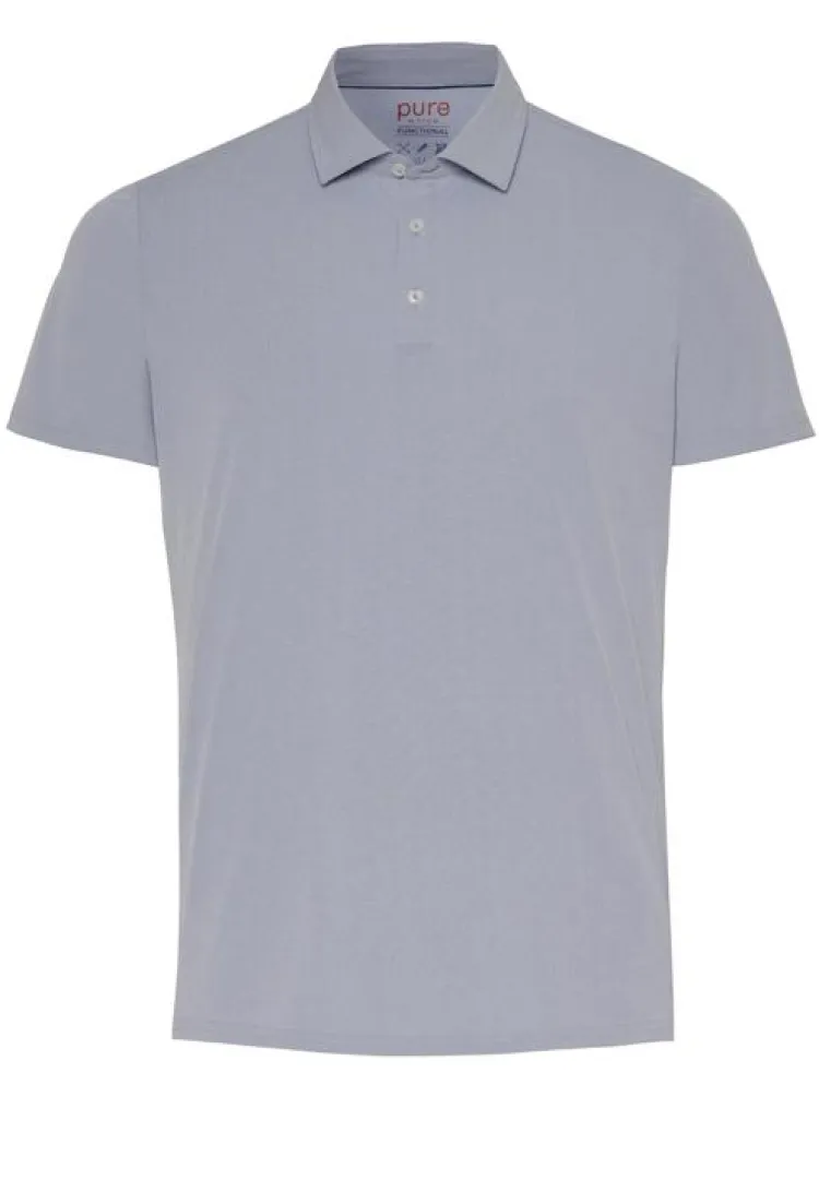 Pure Overhemd E11321-92930 Blauw