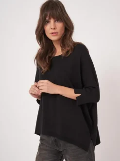 Repeat Trui 400961 Zwart Discount