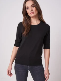 Repeat Trui 400604 Zwart Hot