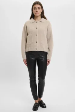 Rino & Pelle Rino&Pelle Vest Bubbly.5002521 Wit Outlet
