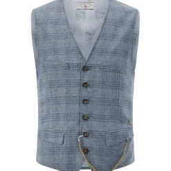 Savile Row by CG - CLUB of GENTS Gilet 31.279S3_242940 Blauw Hot