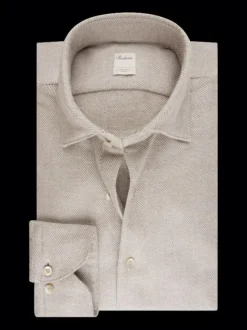 Stenströms Overhemd Beige 6127118861 Clearance
