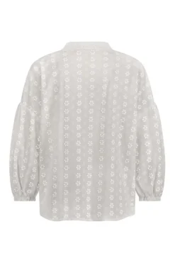 Studio Anneloes Abbie flower embroidery blouse Clearance