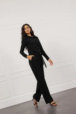 Studio Anneloes Angel LS jumpsuit Zwart Online