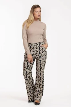 Studio Anneloes Brady shiny pullover Bruin Sale