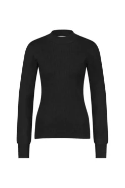 Studio Anneloes Brady shiny pullover Zwart Best