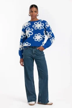 Studio Anneloes Cassidey flower pullover New