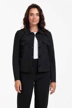 Studio Anneloes Claire bonded jacket Zwart Sale