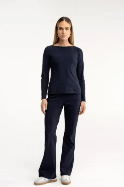 Studio Anneloes Flair bonded trousers Blauw New