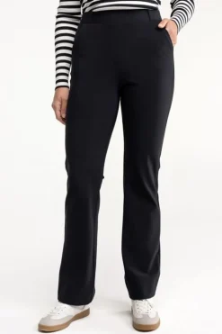 Studio Anneloes Flair bonded trousers Zwart Best