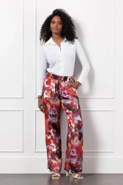 Studio Anneloes Inky flower trousers Best
