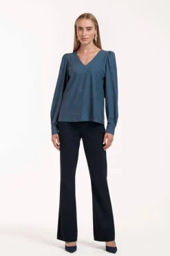 Studio Anneloes Les denim top Clearance