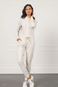 Studio Anneloes Stairdown trousers Wit