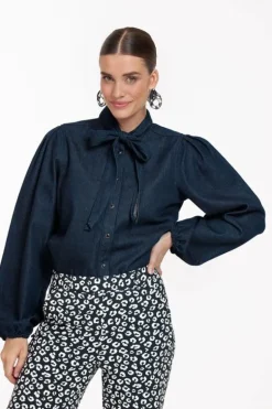 Studio Anneloes Stella denim blouse