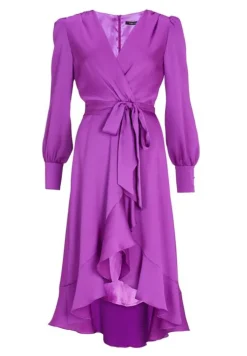 Swing Jurk 5AG13600 Paars New