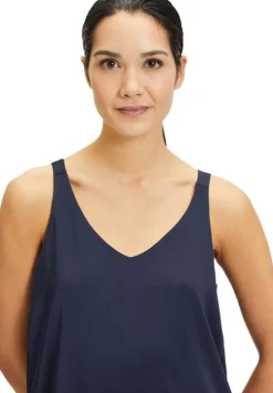 V by Vera Mont Top 241-03014262 Blauw New