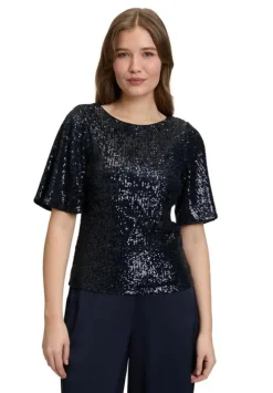V by Vera Mont T-Shirt 251-03414478 Blauw Discount