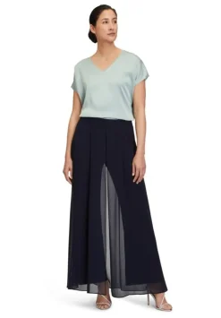 Vera Mont Blouse 241-48454262 Blauw Discount