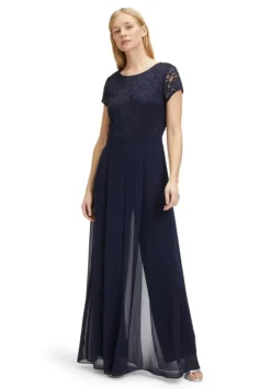Vera Mont Jurk 241-02904825 Blauw Sale