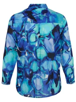 Via Appia Blouse Blauw Dessin 2411903 Sale
