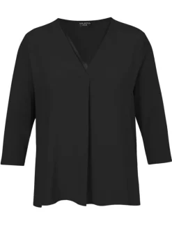 Via Appia DUE Blouse 2424730 Zwart Outlet