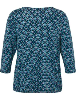 Via Appia Shirt Blauw Dessin 2421720 New