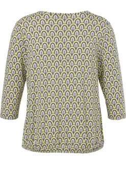 Via Appia Shirt Geel Dessin 2421720 Hot