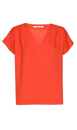 Xandres Blouse 61117-01 Rood Hot