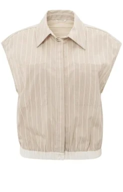 Yaya Blouse 01-201141-503 Beige New