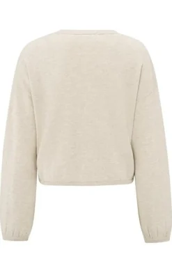 Yaya Sweater 01-000445-502 Beige Clearance