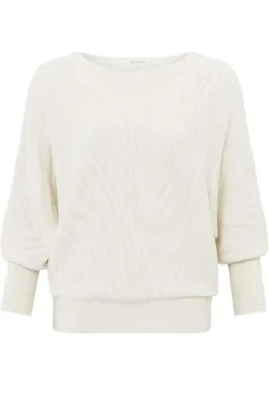Yaya Sweater 01-000452-503 Off-white Outlet