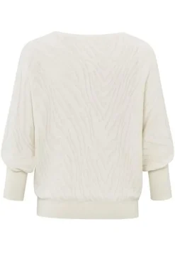 Yaya Sweater 01-000452-503 Off-white Outlet