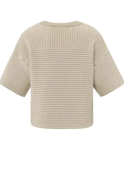 Yaya Sweater 01-000446-502 Beige New