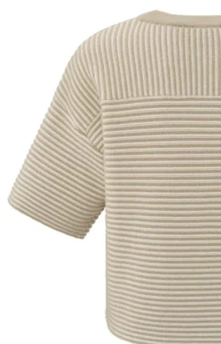 Yaya Sweater 01-000446-502 Beige New